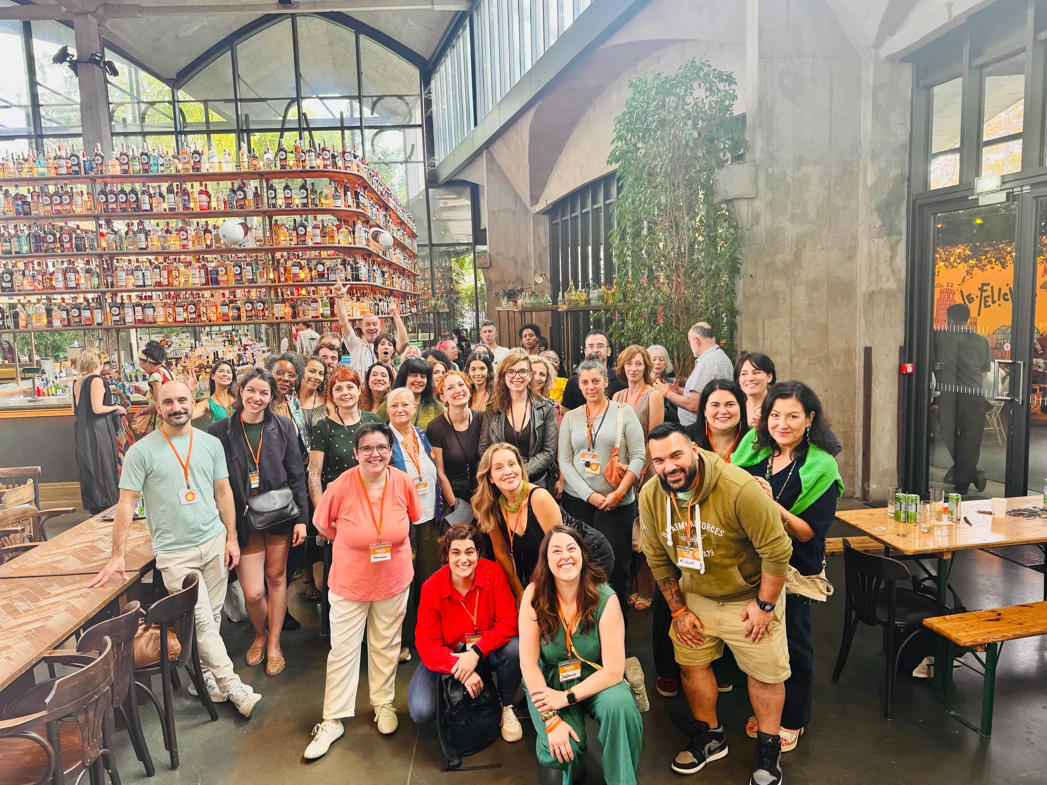 Group photograph at the VO Social in Paris, September 2026