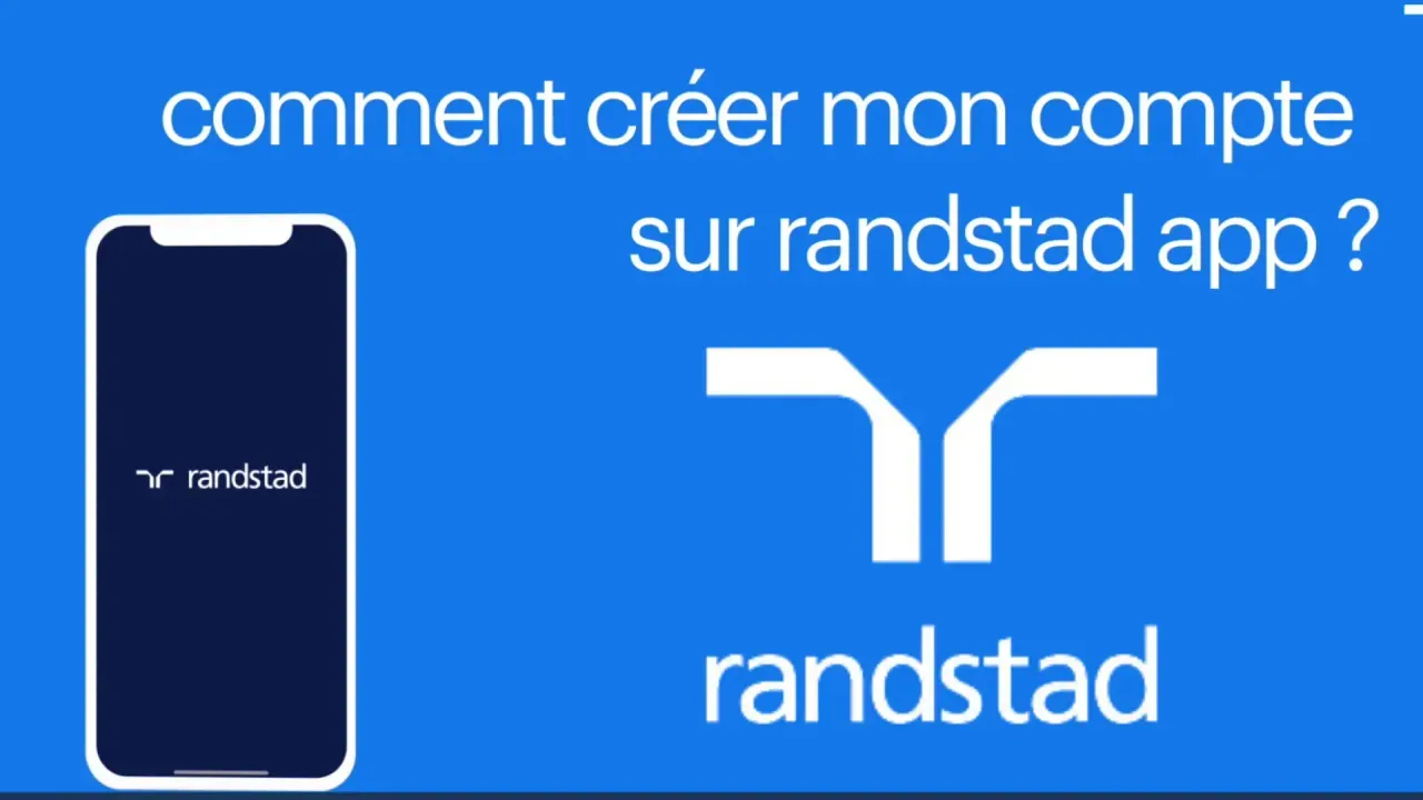Title screen of the tutorial on creating a Randstad App account