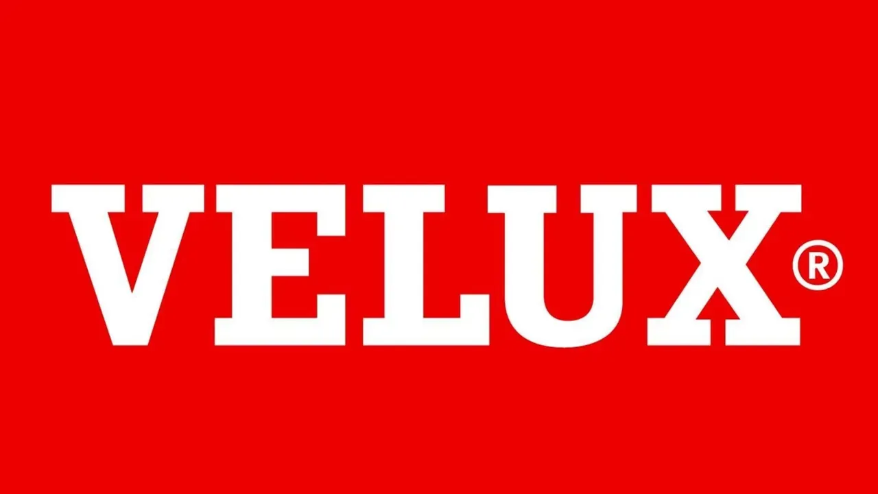 Velux logo, from the Velux App Control tutorial